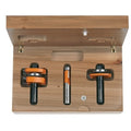 CMT 800.526.11 3-Piece Cabinetmaking Set 1/2-Inch Shank