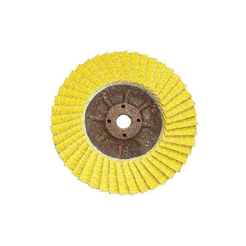 CS Unitec Plantex 4-1/2" Sunfire Ceramic Flap Disc 40/60 Grit 5/8-11 (10 Pack) 93520