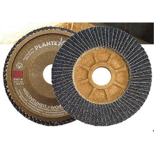 CS Unitec Plantex 4-1/2" Compound Flap Wheels 40 Grit (10 Pack) 93524