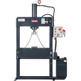Dake 40-ton Electrically Operated H-frame, 220-3 ph