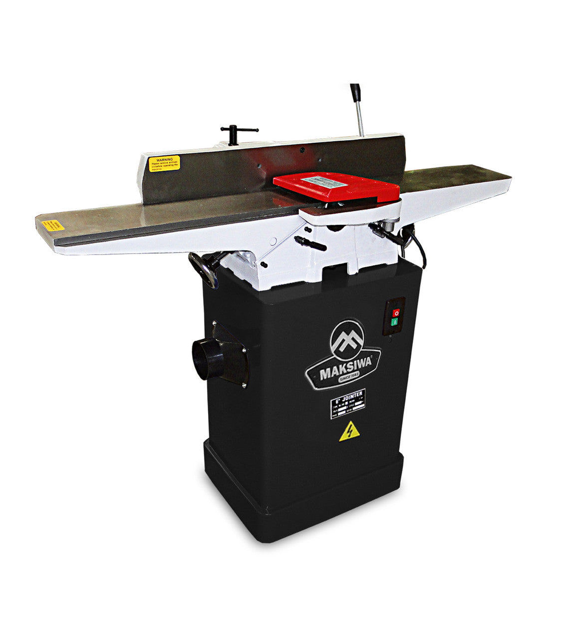 Maksiwa 6X47" Wood Jointer, 1HP, 1 Phase DE.1200/3