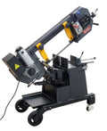Dake 10" Rounds, 8"x10" Flats - Dual Mitering Horizontal Bandsaw - 110V-1Ph