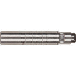 Suhner FH 7 Straight Toolholder, Inox / Stainless Steel, G 22 Connection, 1.06" Width, 5