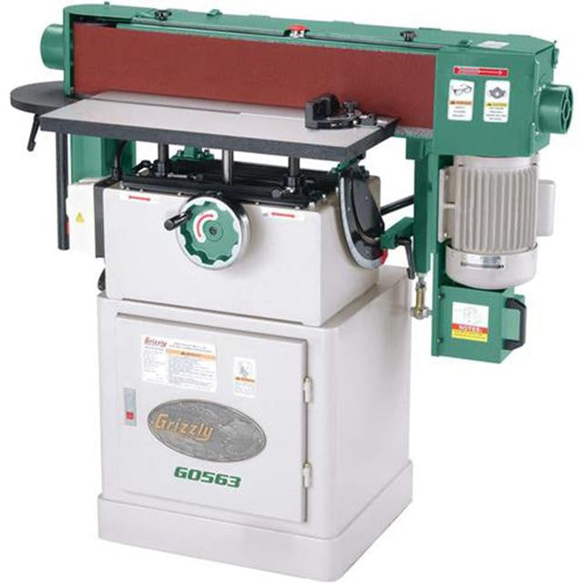 Grizzly G0563 240V 6 Inch x 89 Inch Oscillating Edge Sander