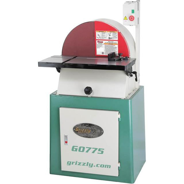 Grizzly G0775 220V 20 Inch Heavy-Duty Disc Sander