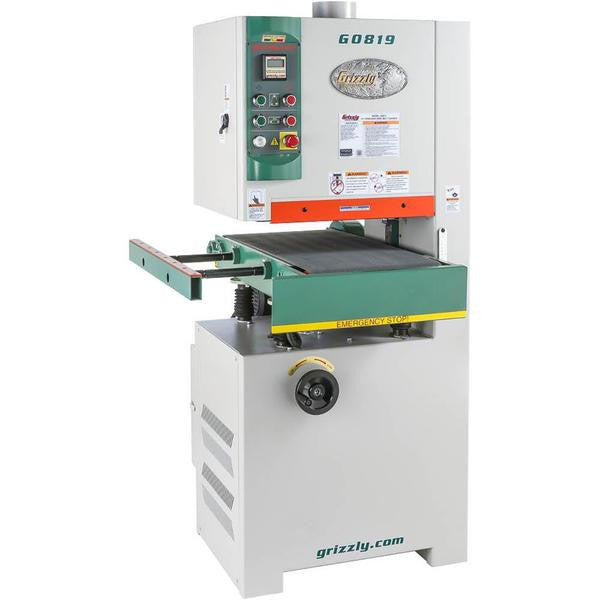 Grizzly G0819 220V 15 Inch 5 HP Open-End Wide Belt Sander