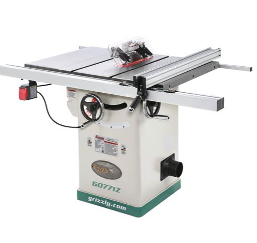Grizzly G0771Z - 10" 2 HP 120V Hybrid Table Saw with T-Shaped Fence