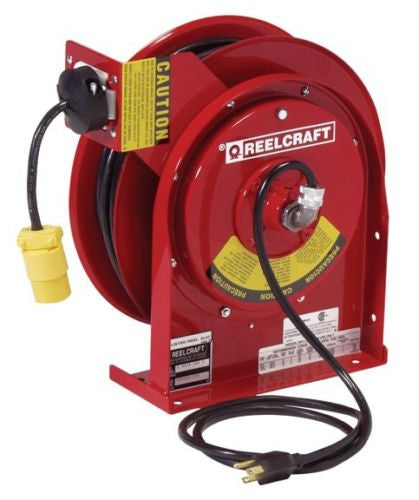Reelcraft L-4035-163-3 Single Outlet, With Cord