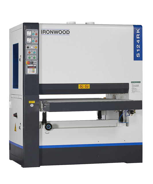 Stiles Machinery Ironwood 230V Two Headed 50” Wide Belt Sander S125RK
