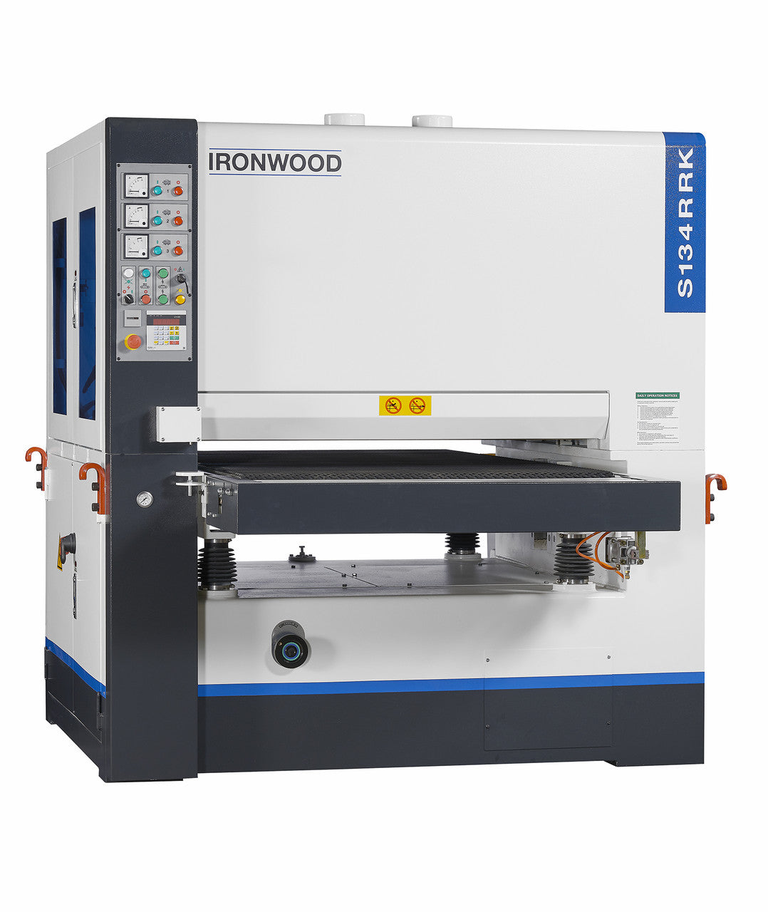 Stiles Machinery Ironwood 460V Three Headed 42” Wide Belt Sander S134RRK