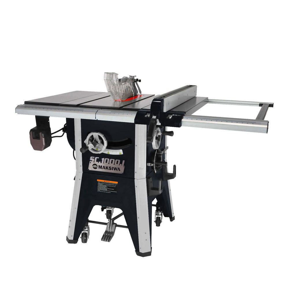 Maksiwa 10" Contractor Table Saw 2.4HP 1 Phase 110V SC.1000.I