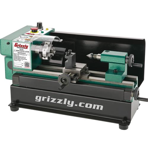 Grizzly G0745 - 4" x 6" Micro Metal Lathe