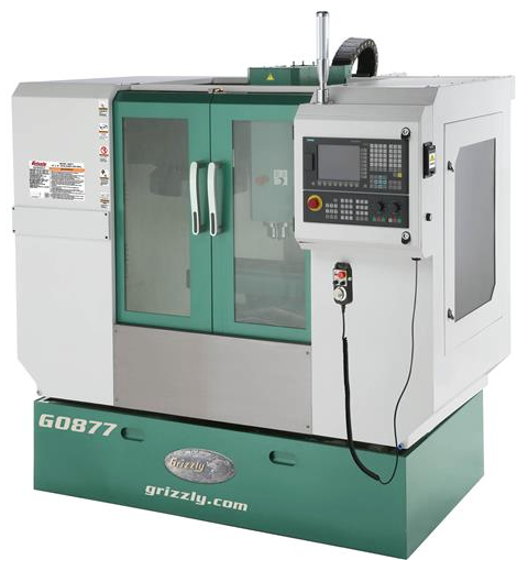 Grizzly G0877 - 10" x 31" Enclosed CNC Mill w/Auto Tool Changer