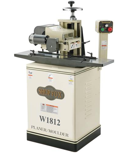 Shop Fox W1812 - 2 HP 7" Planer / Moulder with Stand