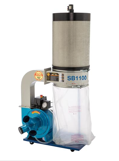 South Bend SB1100 - 2 HP Canister Dust Collector