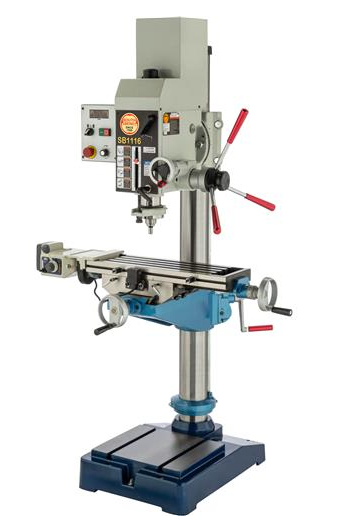 South Bend SB1116 - 21" Variable-Speed Gearhead Drill Press With Cross Slide Table