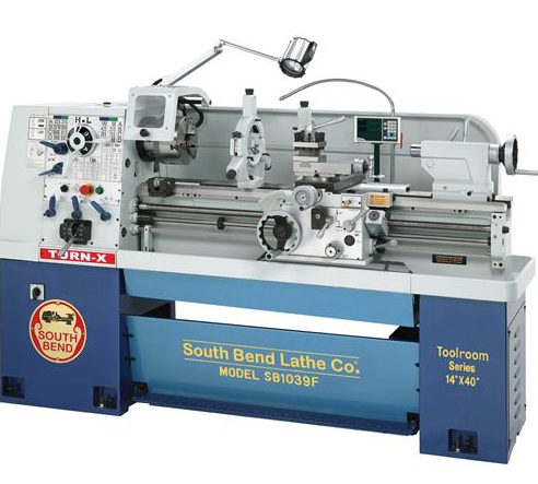 South Bend SB1039F - 14" x 40" 16-Speed 220V 3-Phase Lathe with Fagor DRO