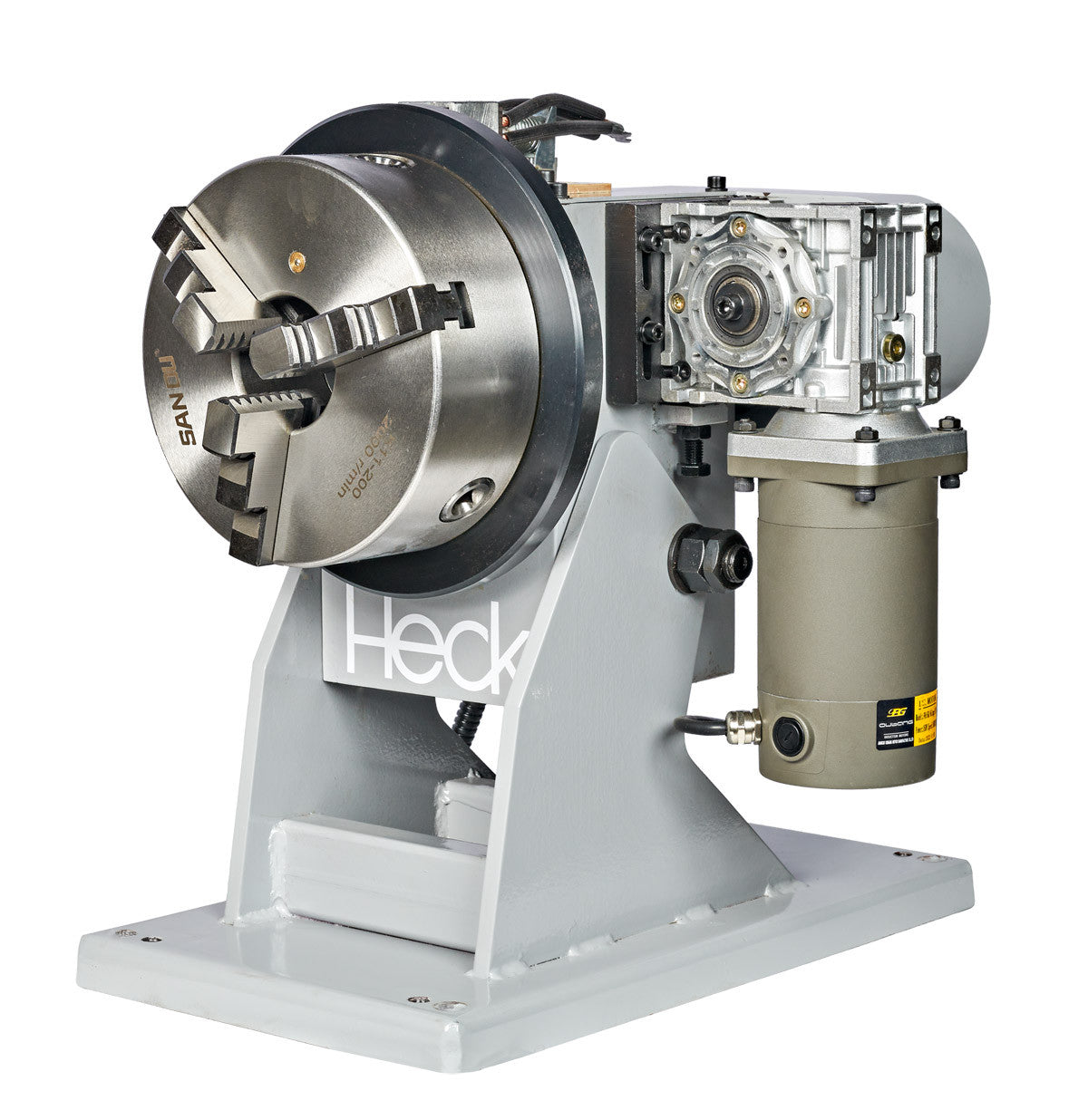 Woodward WFWP-110T Thru Weld Positioner with Chuck 250 Pound Capacity