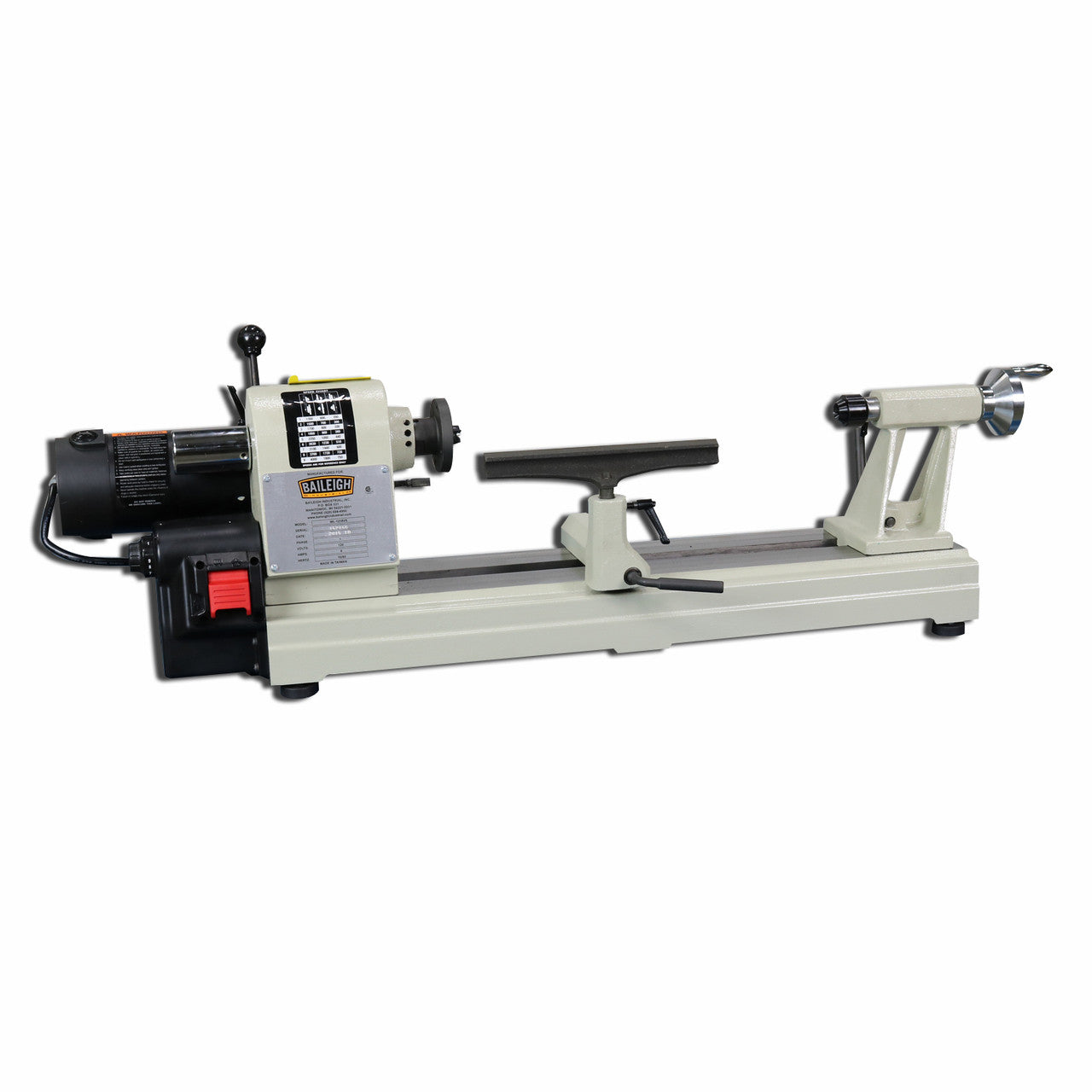 Baileigh Bench Top Wood Lathe Wl-1218Vs