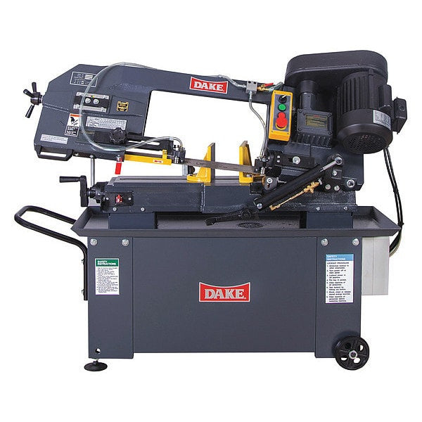 Dake Horizontal Bandsaw SE912 9" Rounds, 9x12" Flats - 110v-1 ph