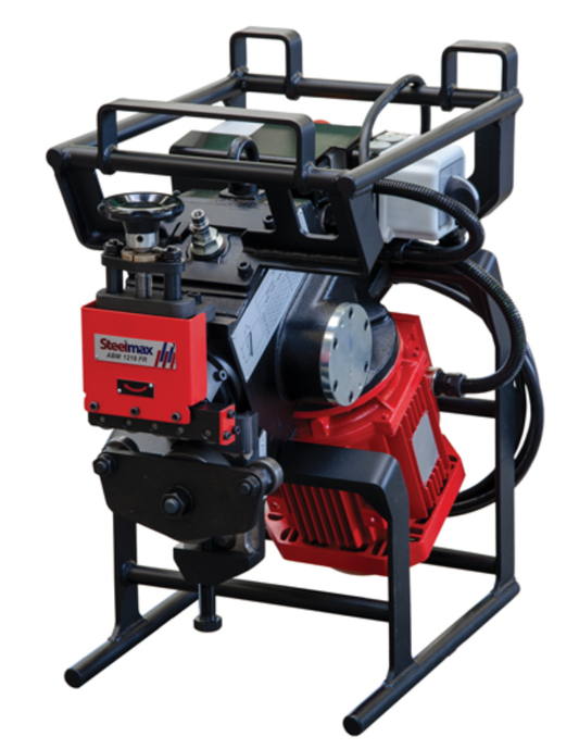 SteelMax ABM1218 FR 18 MM Double-Sided Automatic Plate/Pipe Beveling Machine (480V, 3 Phase)