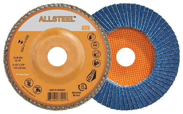Walter ALLSTEEL™ Flap Discs