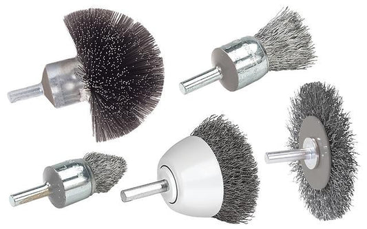 Walter ALLSTEEL™ MOUNTED CRIMPED WIRE BRUSHES