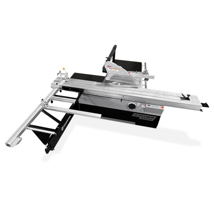 Maksiwa Sliding Panel Saw Titanium - BMT.3200.IR - 5HP Crosscut, Blade Covers 90° & 45° with Micro Adjustment Rip Fence