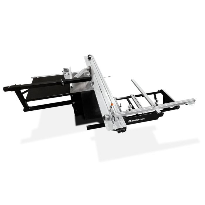 Maksiwa Sliding Panel Saw Titanium - BMT.3200.IR - 5HP Crosscut, Blade Covers 90° & 45° with Micro Adjustment Rip Fence