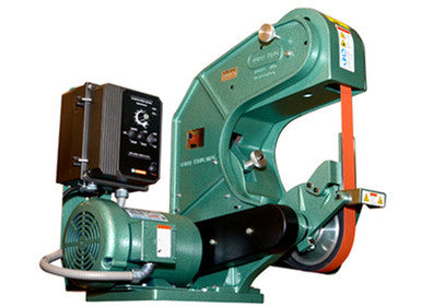 Burr King Model 760 1.5 x 60 Three Wheel Belt Grinder 70100 Fixed Speed