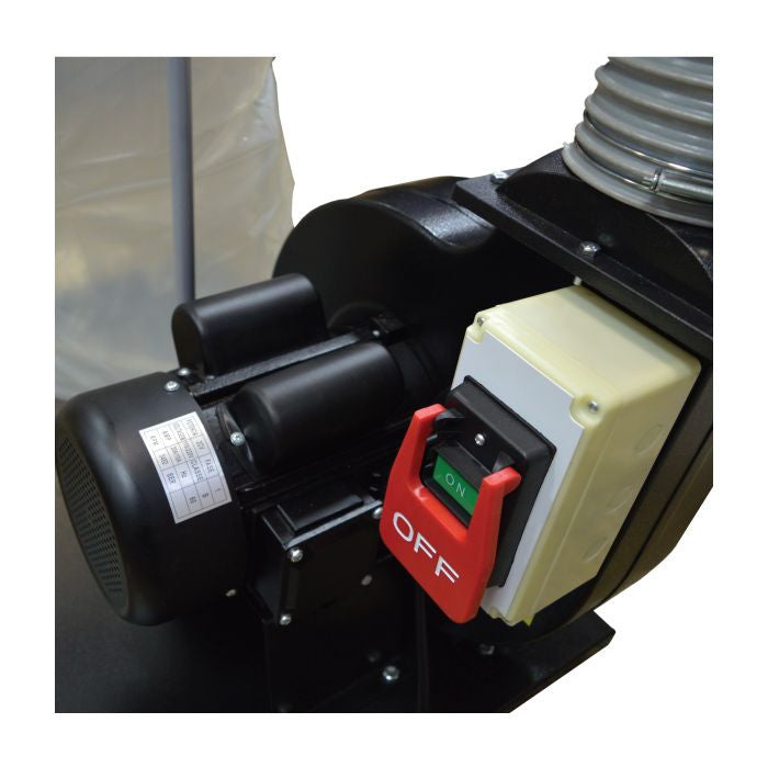 Maksiwa Dust Collector Black Edition 2HP - 2 Entries Single Phase - CP/2.C BLACK