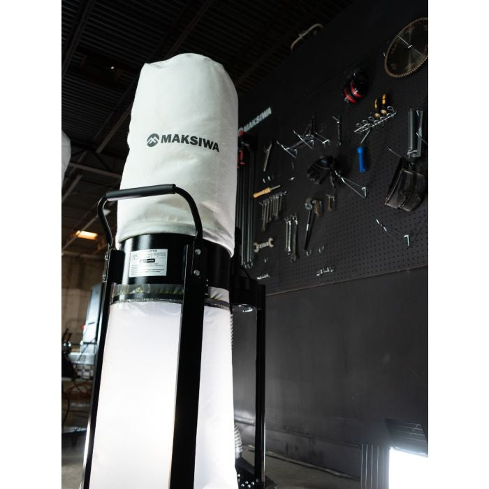 Maksiwa Dust Collector 1HP - 1 Entry Single Phase - CP/1.C