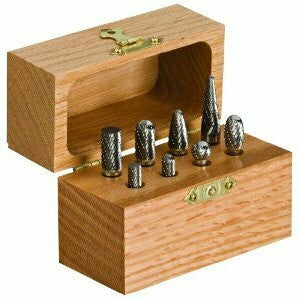 Dynabrade Carbide Burr Kit 1/4" Shaft (8 pcs) | Dynabrade 93350