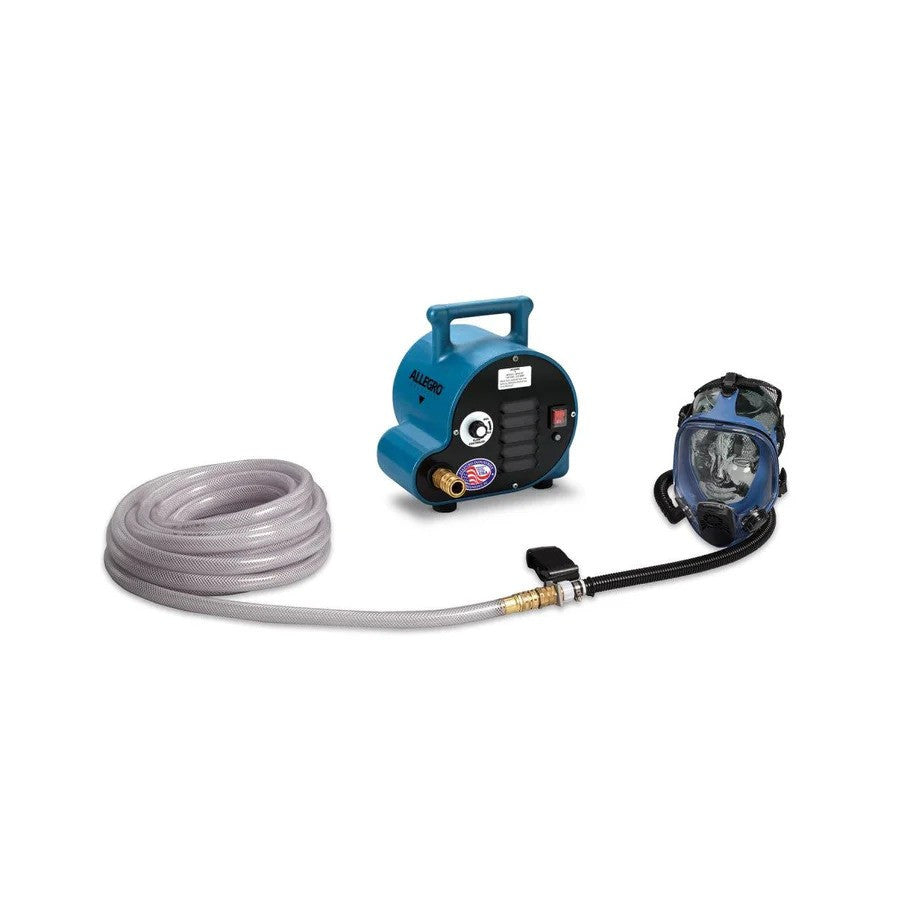 Allegro Full Mask Breathing Air Blower Respirator