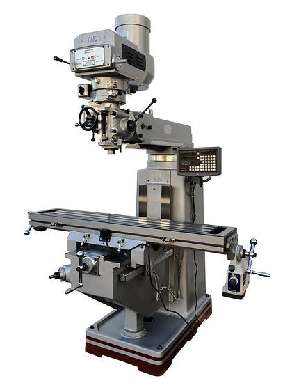 GMC Machinery 10" x 54" Vertical Mill Metal Milling Machine with 2-Axis DRO