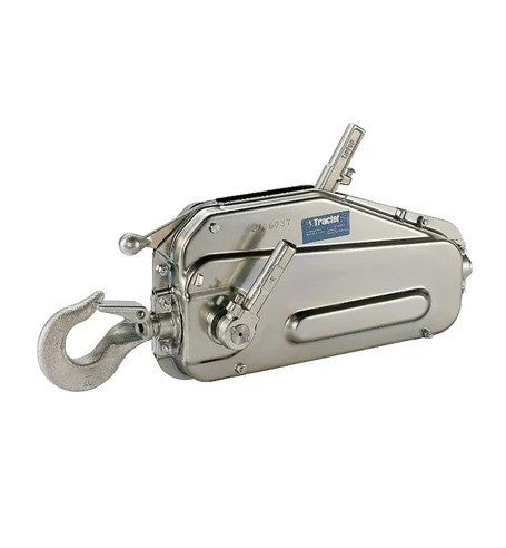 Tractel Griphoist/Tirfor TU28 Heavy Duty Wire Rope Hoist w/ 140 ft Assembly
