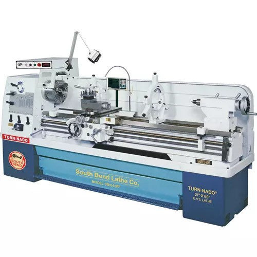 South Bend 21" x 80" Turn-Nado EVS Lathe with DRO