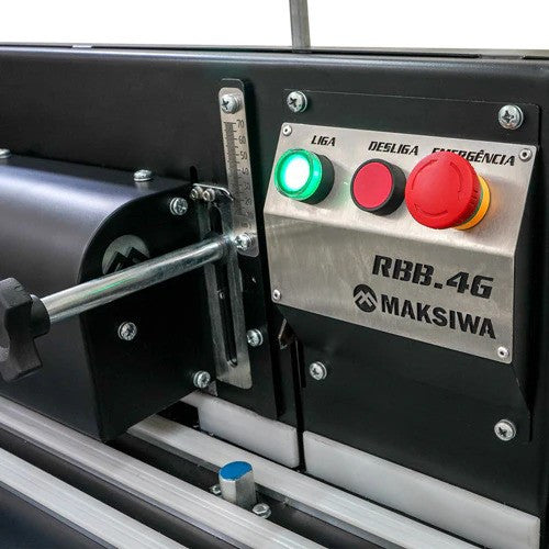 Maksiwa International 120V 2100W Automatic Feed Edge Band Finisher RBB.4G