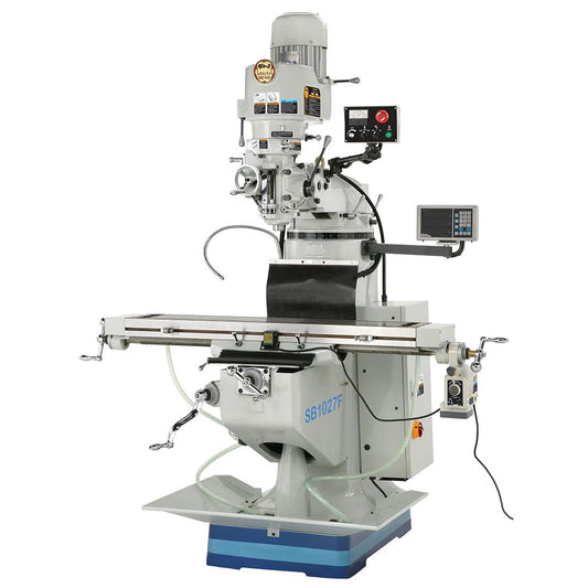 South Bend 9" x 48" Electronic Variable-Speed 3 HP Turret Mill with DRO