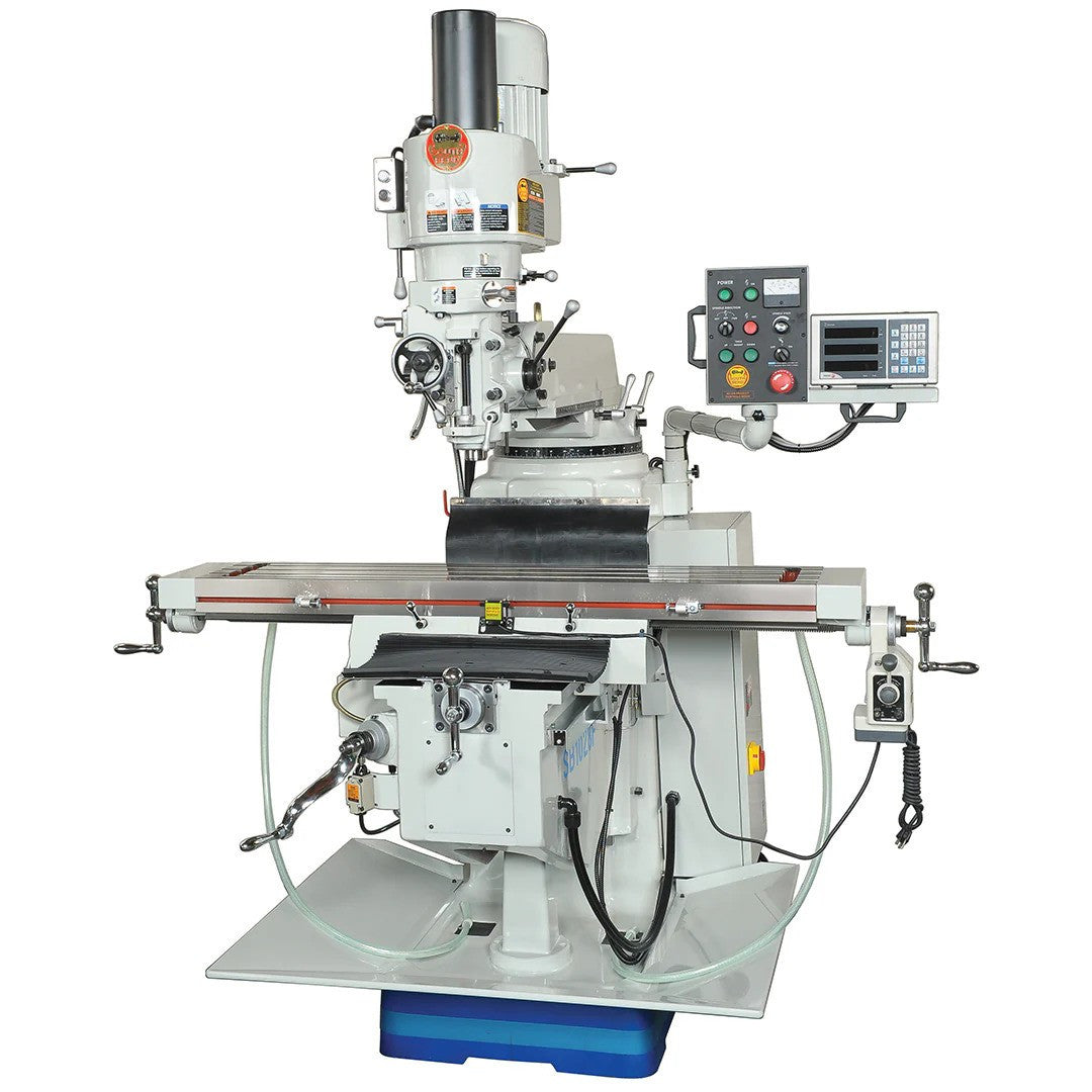 South Bend 10" x 54" 5 HP Single-Phase Mill with DRO