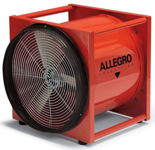Allegro 20" Axial Explosion-Proof (EX) Metal Blower - 1/2HP Single Phase 115/230V AC-60Hz