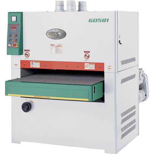Grizzly G0581 - 43" 25 HP 3-Phase Double Drum Wide-Belt Sander