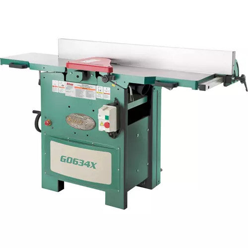 Grizzly G0634X - 12" 5 HP Planer/Jointer with V-Helical Cutterhead