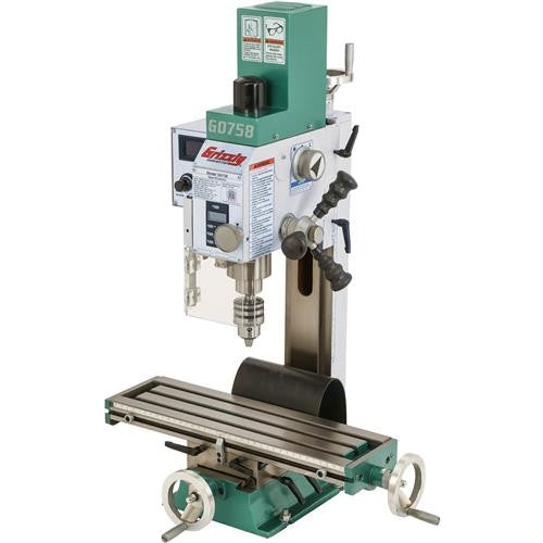 Grizzly G0758 - 6" x 20" 3/4 HP Mill/Drill