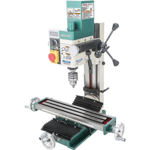 Grizzly G0781 - 4" x 18" 3/4 HP Mill/Drill