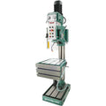 Grizzly G0793 - Heavy-Duty Drill Press with Auto-Feed, Tapping and L-Table
