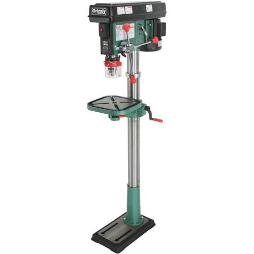 Grizzly G0794 - Floor Drill Press with Laser and DRO
