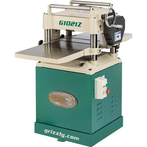 Grizzly G1021Z - 15" 3 HP Planer w/ Cabinet Stand