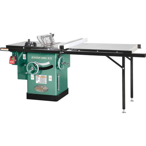 Grizzly G1023RLX5 - 10" 5 HP 240V Cabinet Table Saw with 7' Rails