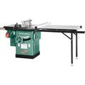 Grizzly Industrial 10” 3 HP 240V Cabinet Left-Tilting Table Saw with Extension Table G1023RLX